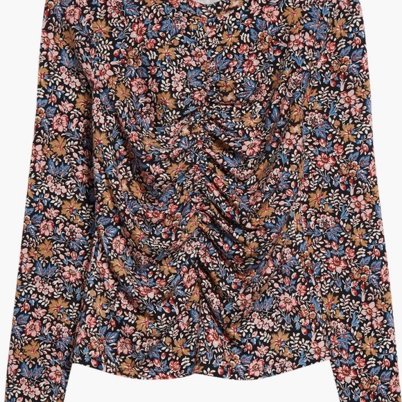 Veronica Beard Detta NWOT floral paisley long sleeve top - Picture 4 of 8